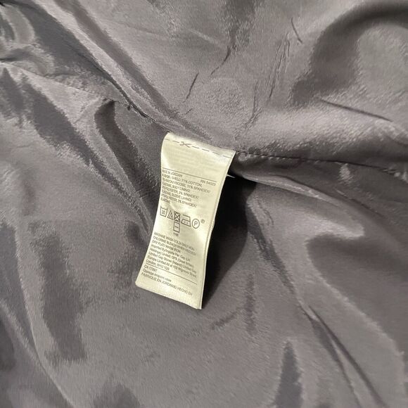 Banana Republic Classic Fit Striped Blazer Size 6 Gray White Classic Preppy - Picture 8 of 10